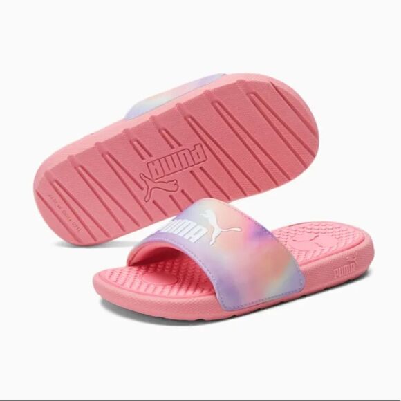 Puma | Cool Cat Prismatic Little Kids' Slides - Picture 2 of 6